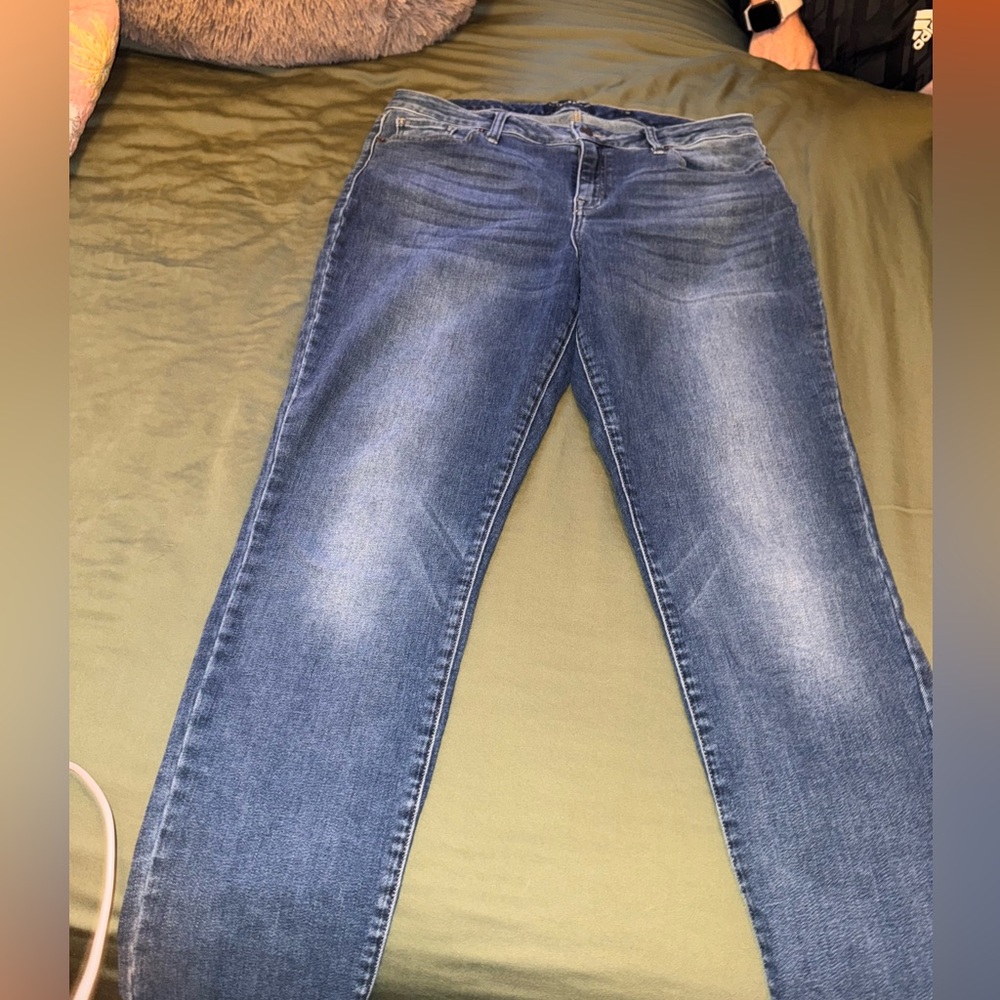 Lucky Brand Denim Lolita Skinny Jeans in Dark Blue